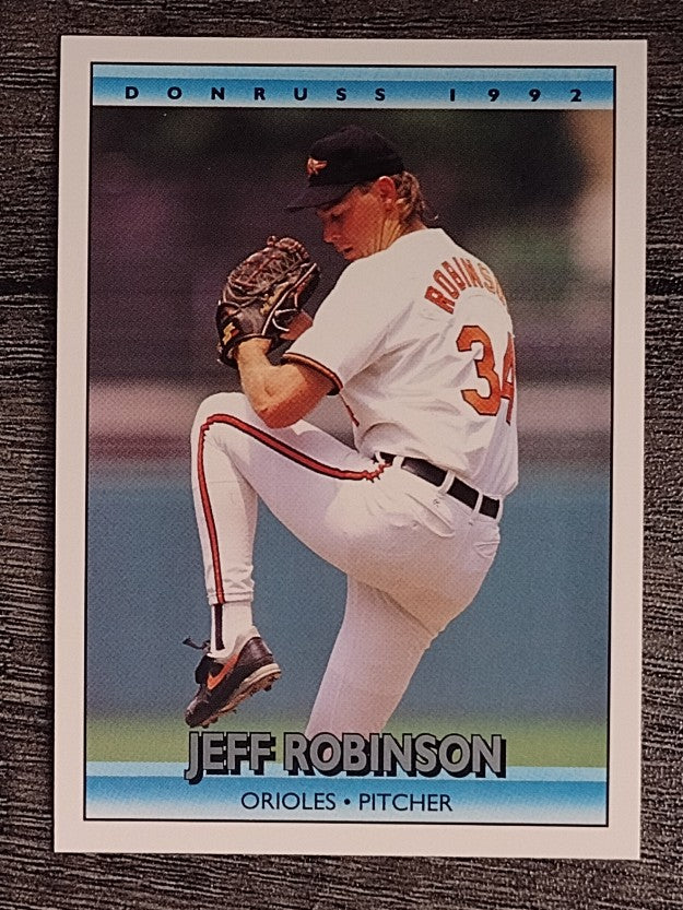1992 Donruss #77 Jeff M. Robinson