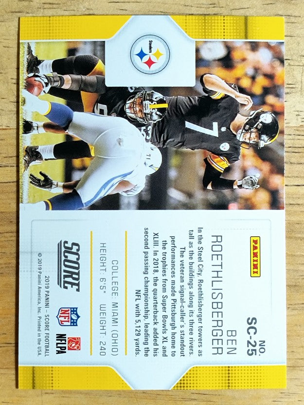 2019 Score Signal Callers #25 Ben Roethlisberger