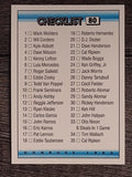 1992 Donruss #80 Checklist 1-79