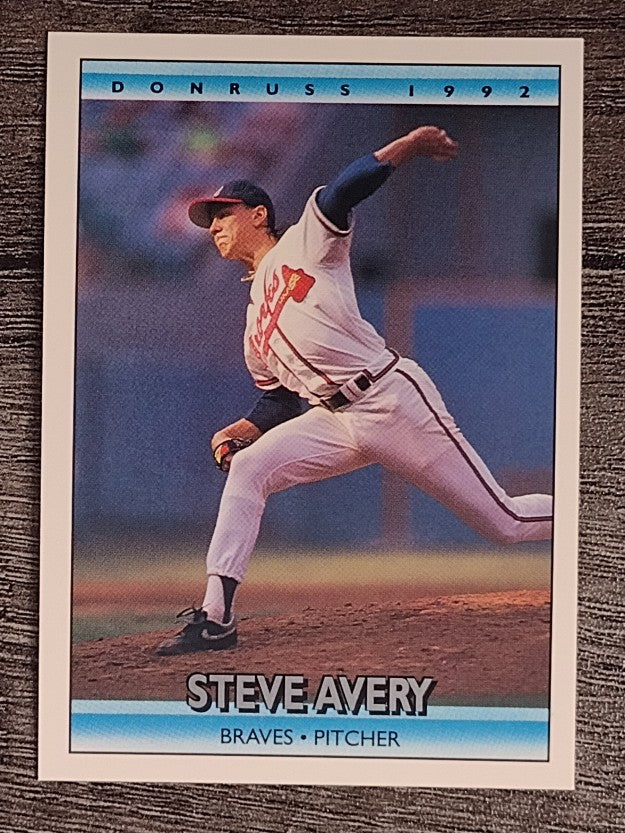 1992 Donruss #81 Steve Avery