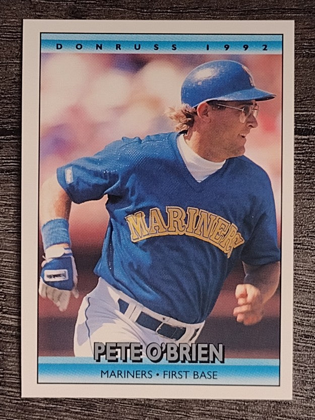 1992 Donruss #86 Pete O'Brien