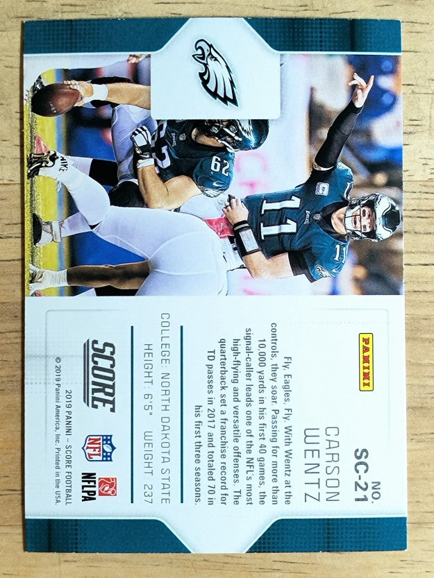 2019 Score Signal Callers #21 Carson Wentz