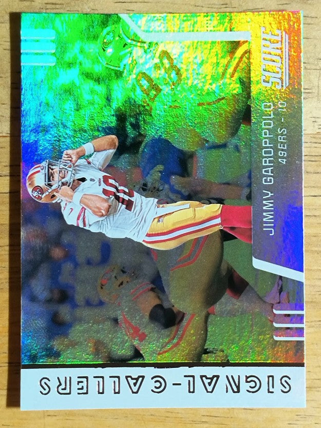 2019 Score Signal Callers #4 Jimmy Garoppolo
