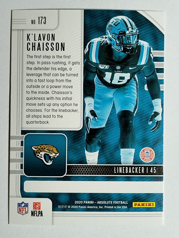 2020 Absolute Retail #173 K'Lavon Chaisson