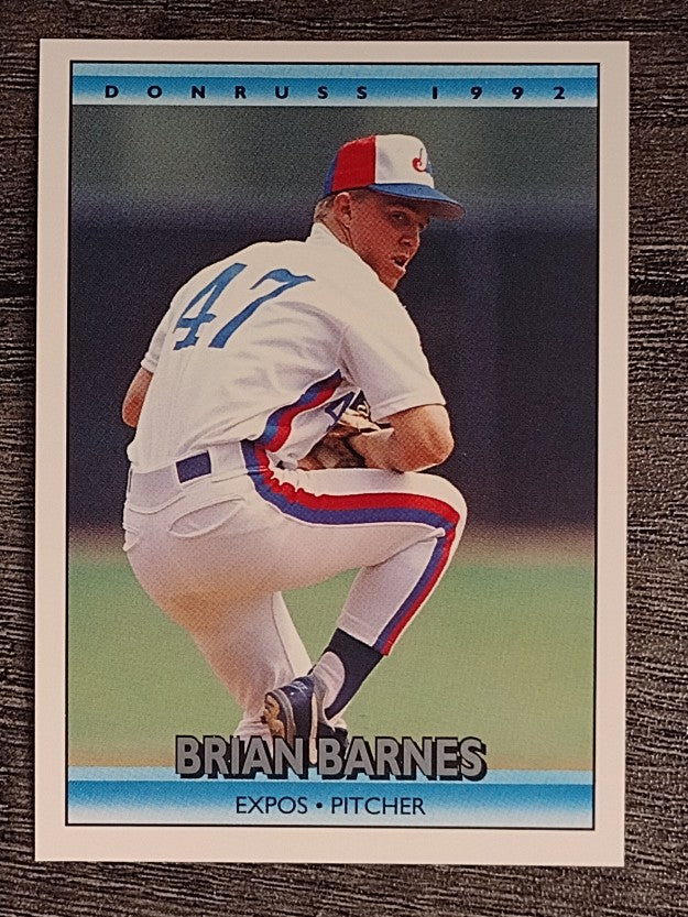 1992 Donruss #117 Brian Barnes
