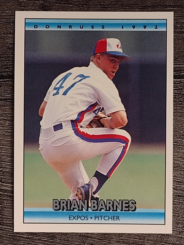 1992 Donruss #117 Brian Barnes