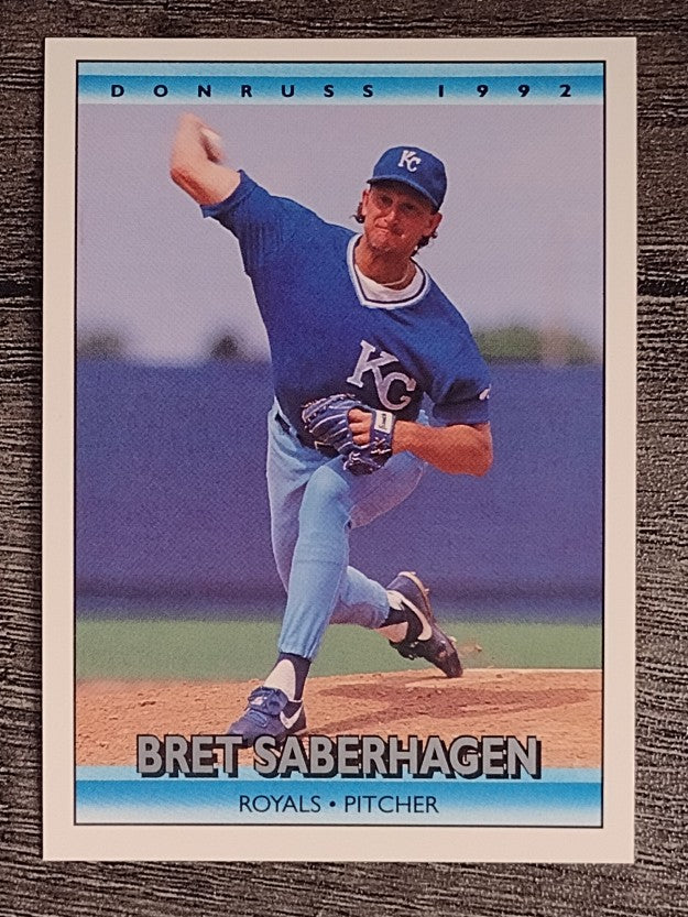 1992 Donruss #128 Bret Saberhagen