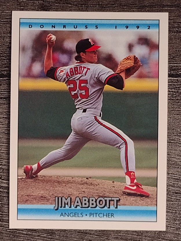 1992 Donruss #130 Jim Abbott