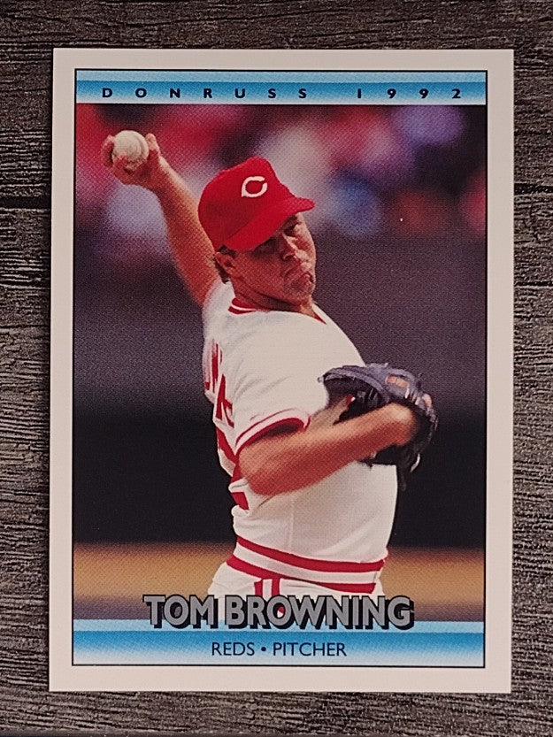 1992 Donruss #136 Tom Browning