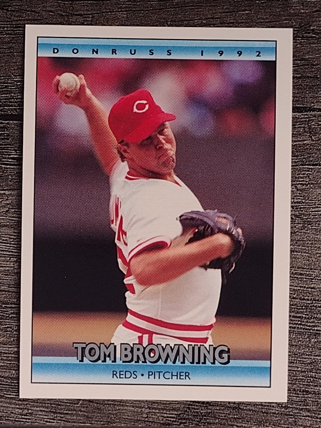 1992 Donruss #136 Tom Browning