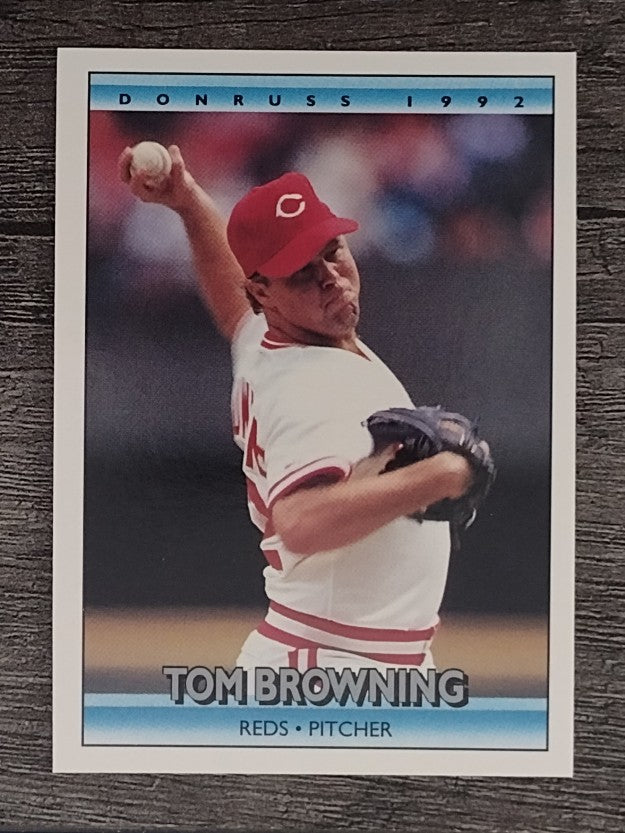 1992 Donruss #136 Tom Browning