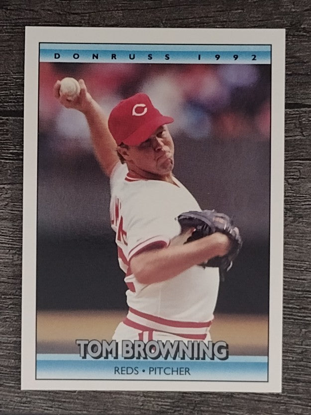 1992 Donruss #136 Tom Browning