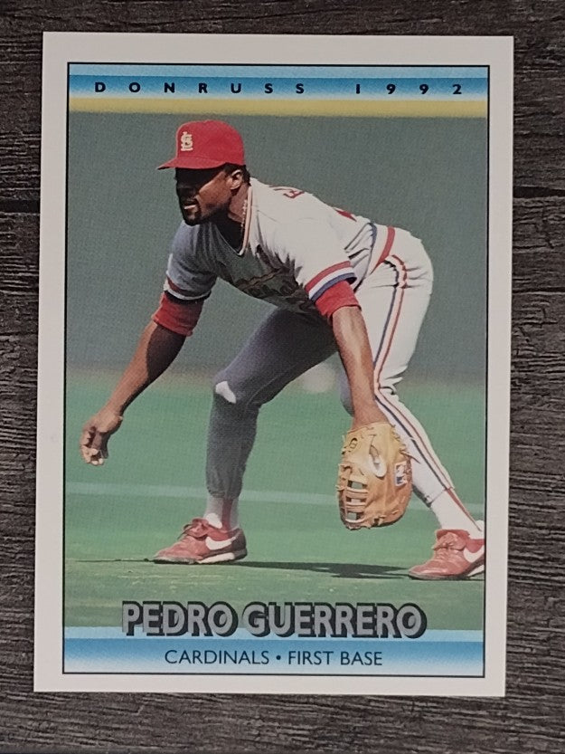 1992 Donruss #158 Pedro Guerrero