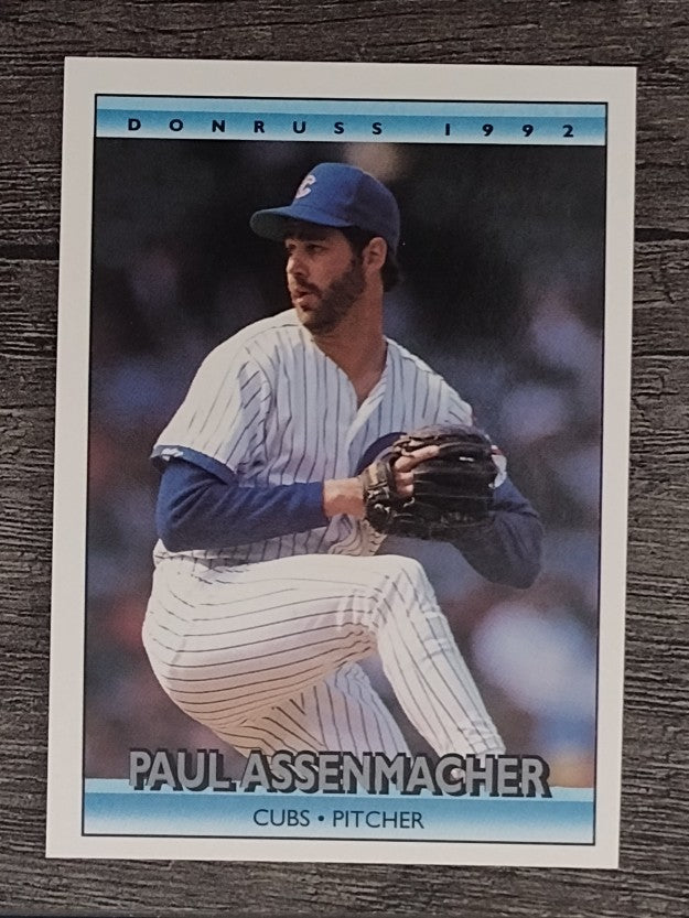 1992 Donruss #159 Paul Assenmacher