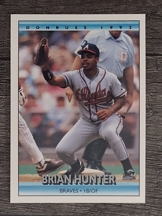 1992 Donruss #163 Brian Hunter