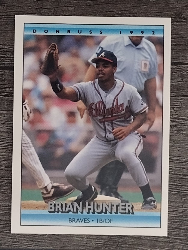 1992 Donruss #163 Brian Hunter