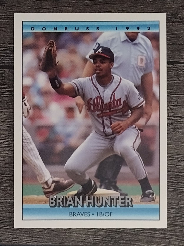 1992 Donruss #163 Brian Hunter