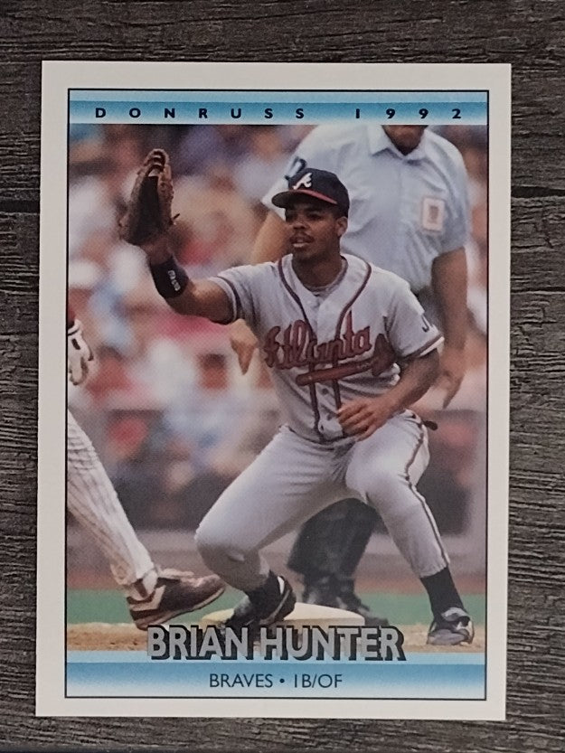 1992 Donruss #163 Brian Hunter