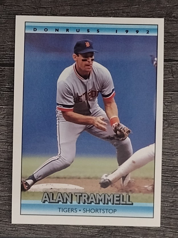 1992 Donruss #164 Alan Trammell