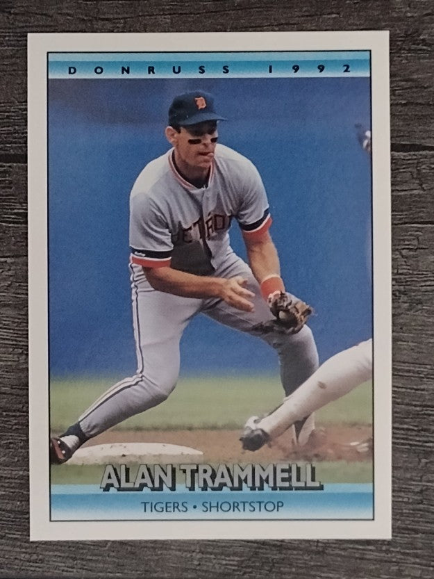 1992 Donruss #164 Alan Trammell