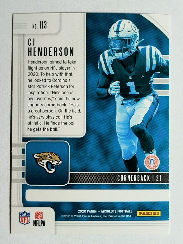 2020 Absolute Retail #113 C.J. Henderson