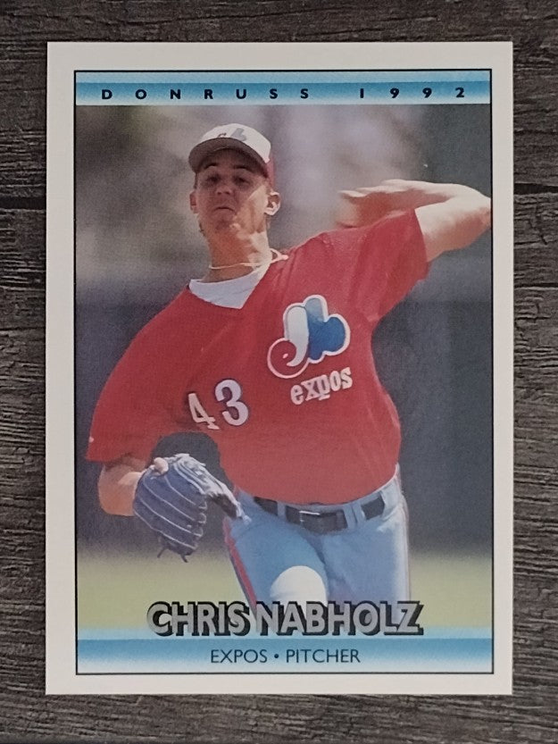 1992 Donruss #170 Chris Nabholz