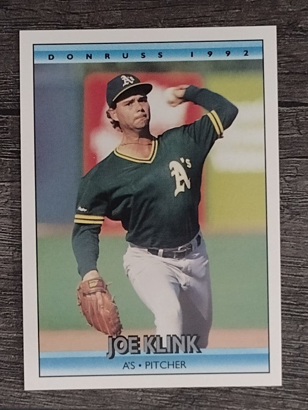 1992 Donruss #183 Joe Klink