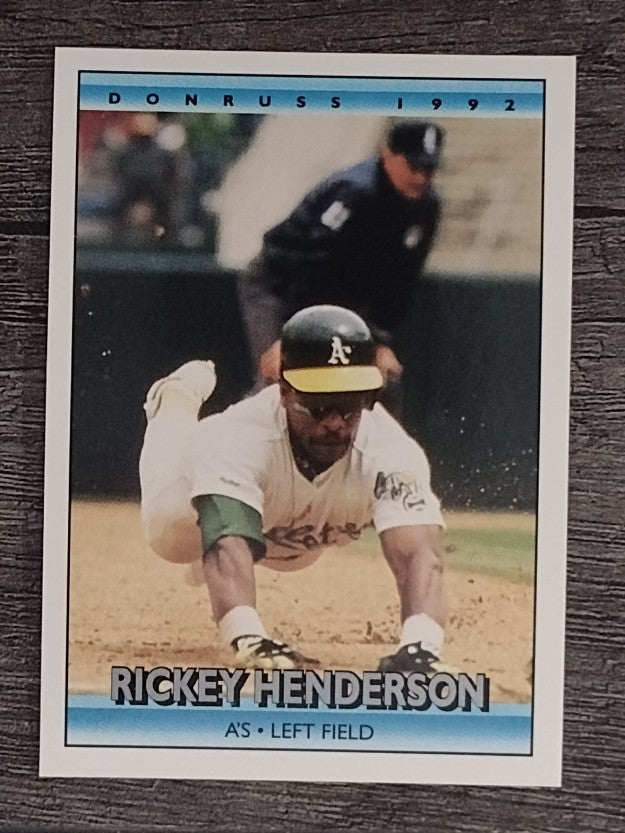 1992 Donruss #193 Rickey Henderson