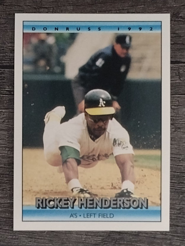 1992 Donruss #193 Rickey Henderson