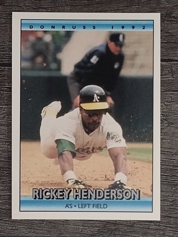 1992 Donruss #193 Rickey Henderson