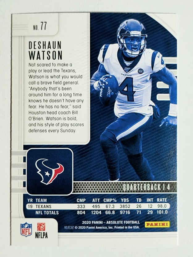 2020 Absolute Retail #77 Deshaun Watson
