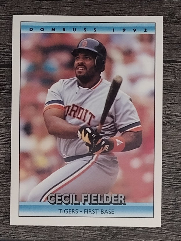 1992 Donruss #206 Cecil Fielder
