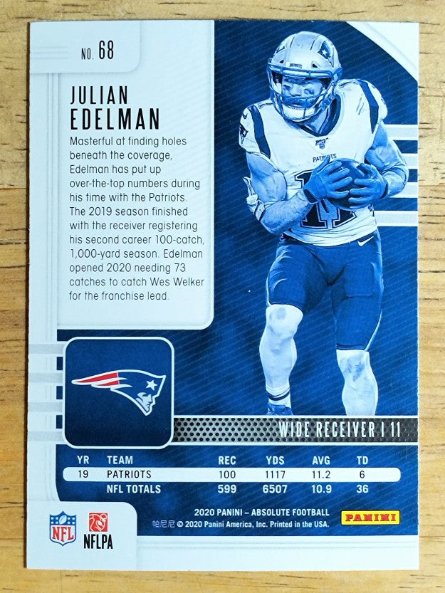 2020 Absolute Retail #68 Julian Edelman