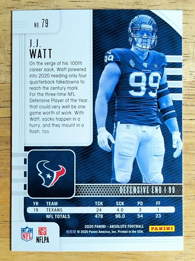 2020 Absolute Retail #79 J.J. Watt