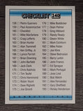1992 Donruss #240 Checklist 158-237