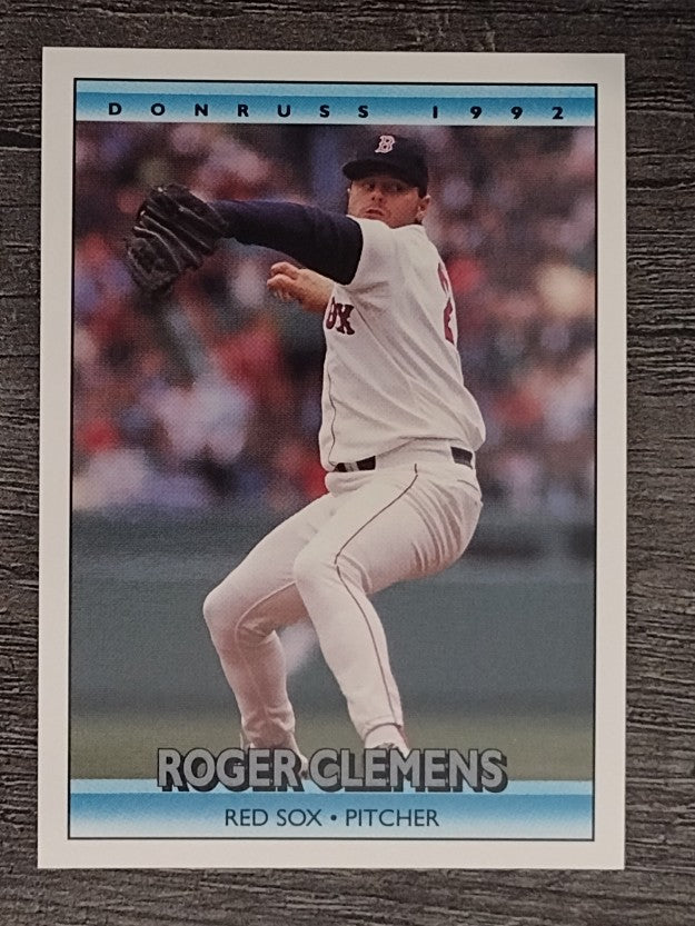 1992 Donruss #244 Roger Clemens
