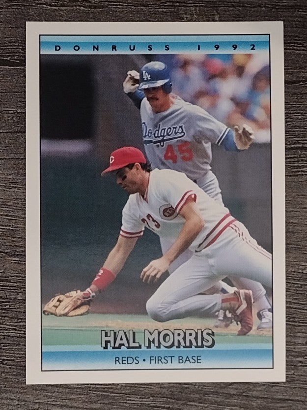 1992 Donruss #258 Hal Morris