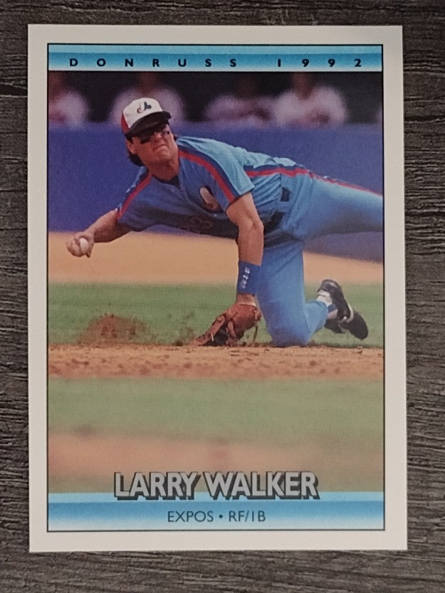 1992 Donruss #259 Larry Walker