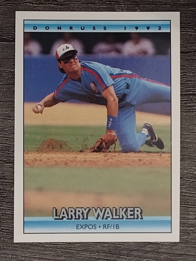 1992 Donruss #259 Larry Walker
