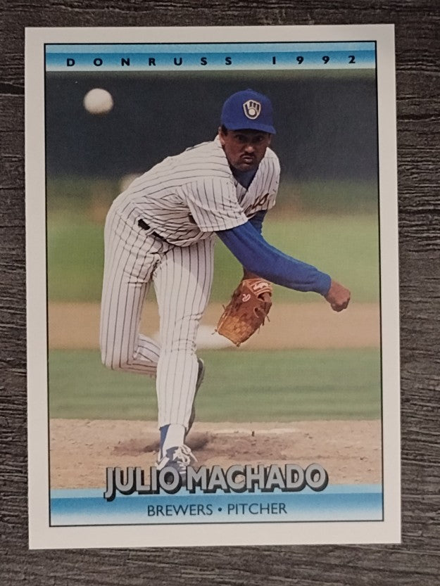 1992 Donruss #262 Julio Machado