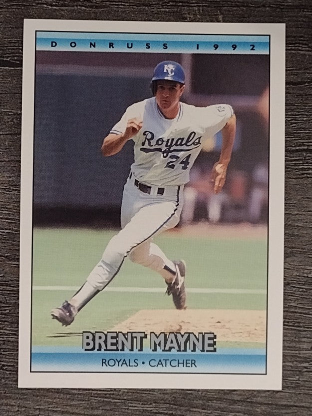 1992 Donruss #265 Brent Mayne