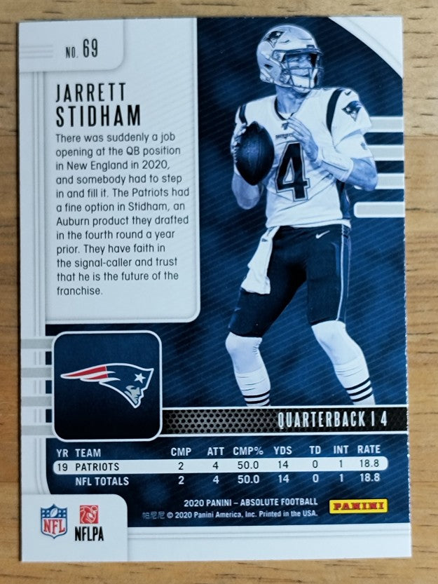 2020 Absolute Retail #69 Jarrett Stidham