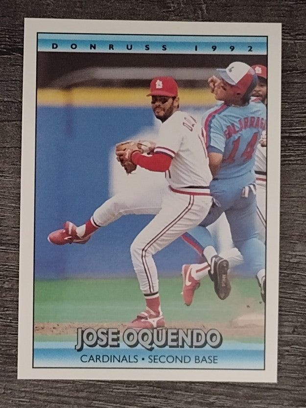 1992 Donruss #280 Jose Oquendo
