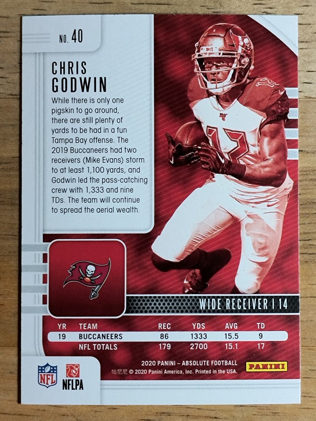 2020 Absolute Retail #40 Chris Godwin