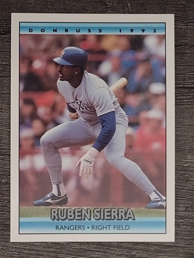 1992 Donruss #298 Ruben Sierra