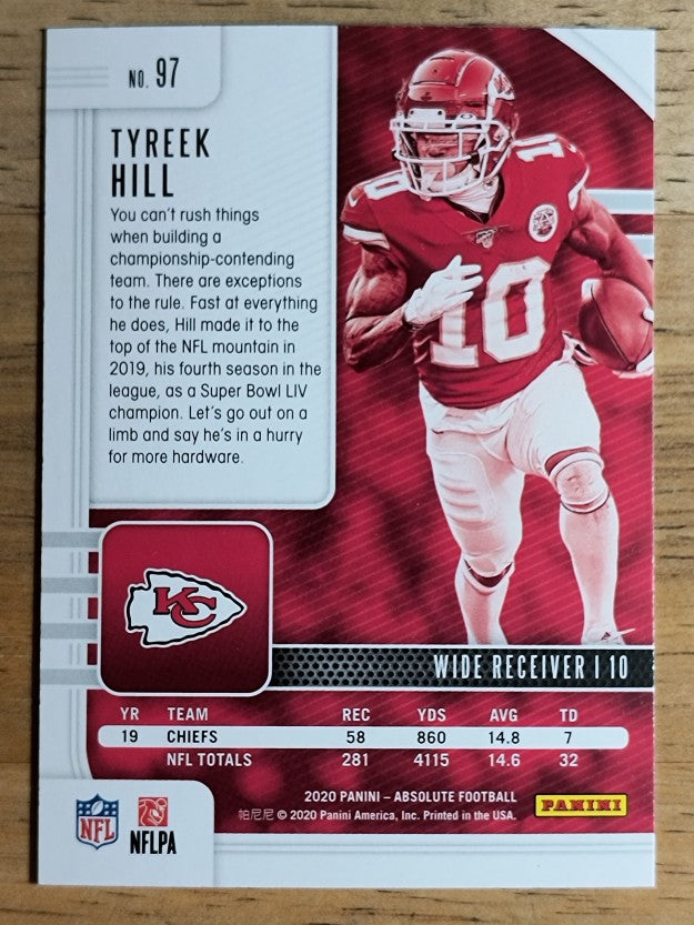 2020 Absolute Retail #97 Tyreek Hill