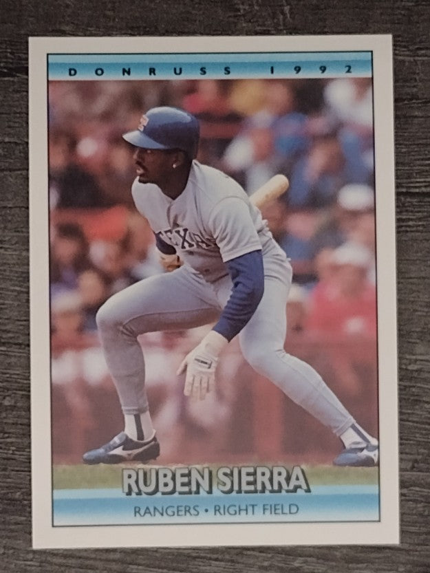 1992 Donruss #298 Ruben Sierra