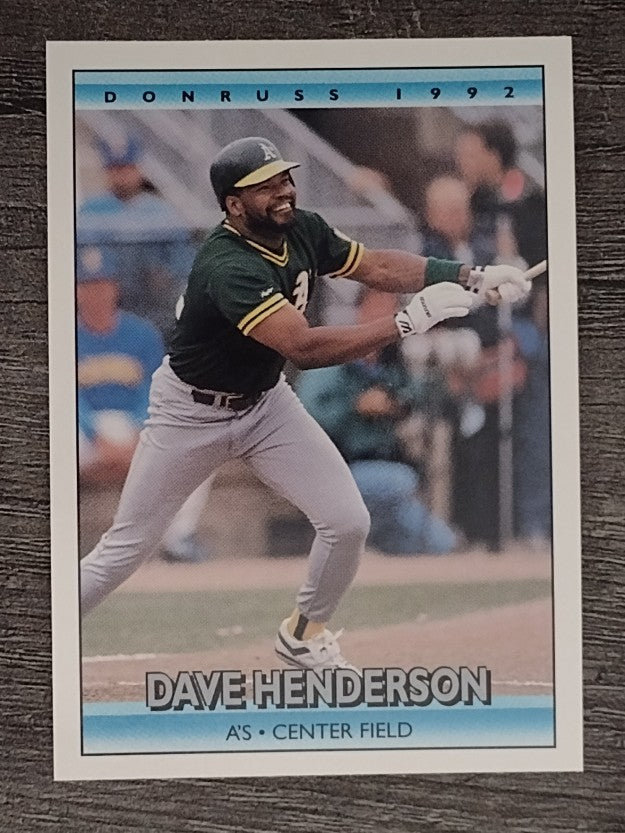 1992 Donruss #311 Dave Henderson
