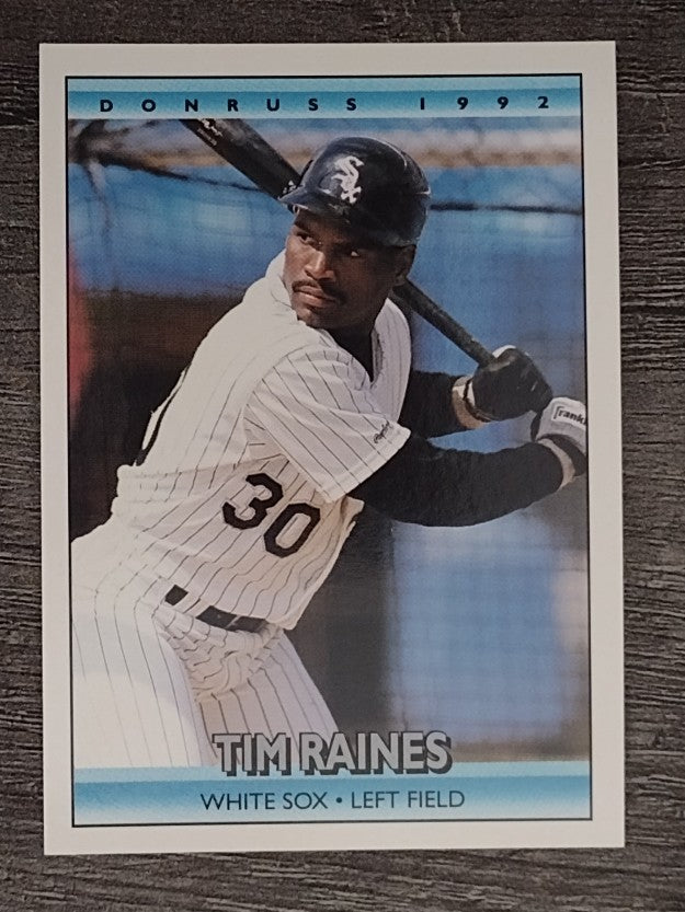 1992 Donruss #312 Tim Raines