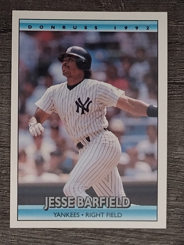 1992 Donruss #316 Jesse Barfield